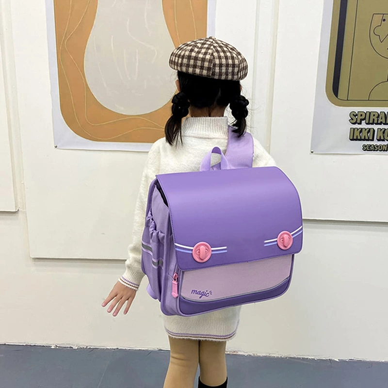 Wholesale Fashion Luminous Primary Kids Travel Cartoon School Backpack Girls