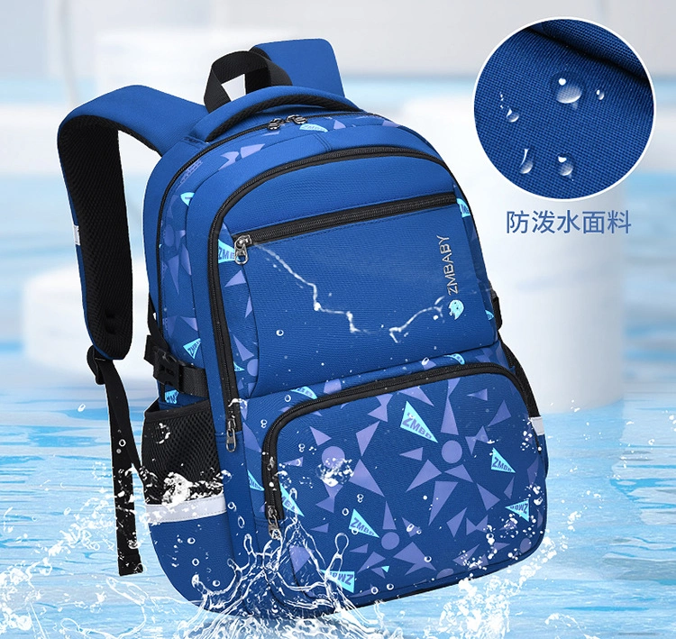 Rain Water Resistant Double Shoulder Primary Children School Student Child Kids Schoolbag Book Pack Backpack Bag (CY6936)