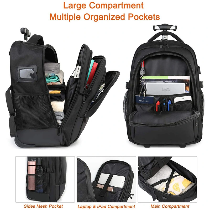 Wholesale Travel Student Children Good Quality Luggage Rolling Wheeled School Backpack