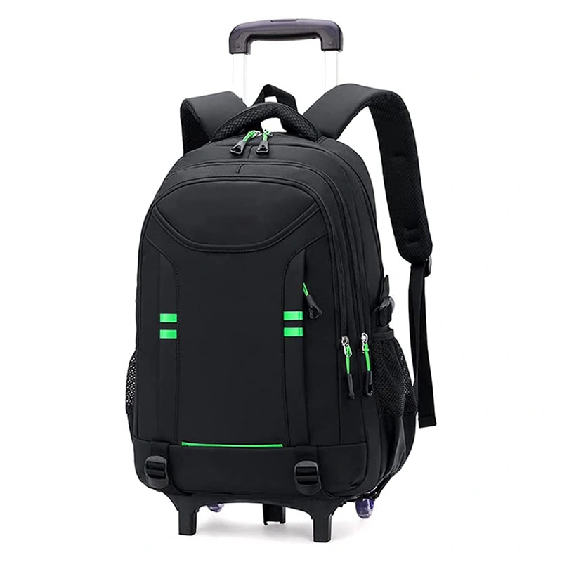 Multi-Function Student Wholesale Travel Deluxe Trolley Laptop Bag Wheeled School Backpack