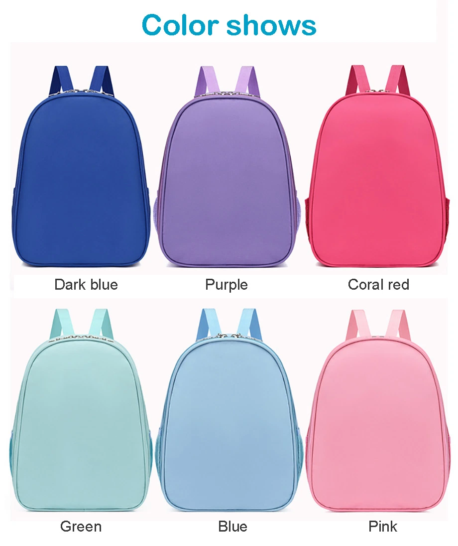 Factory Custom Promotional Children Teenagers School Bus Backpacks 600d Primary School Bag