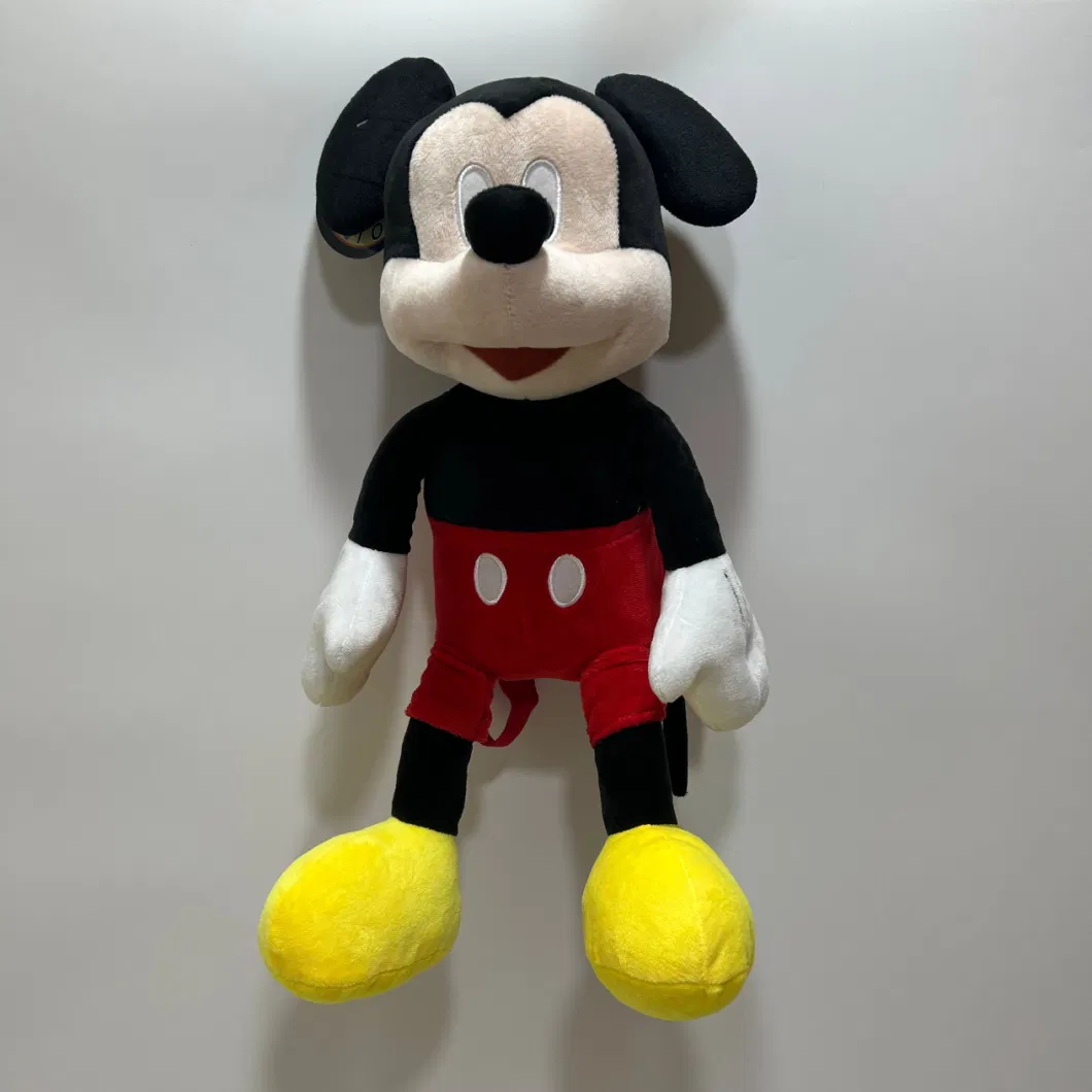 Licensed Mickey Plush Backpack Kids Bags Traveling Bags for Children