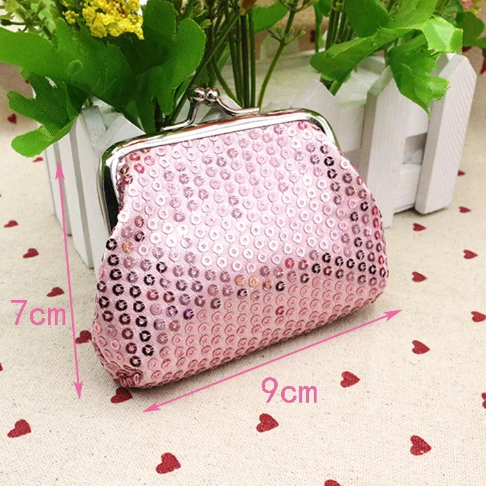 New Sequin Coin Purse Children&prime;s Coin Bag Storage Creative Small Present