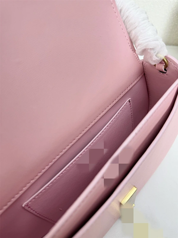 Girly Pink Leather Fashion Shoulder Underarm Bag