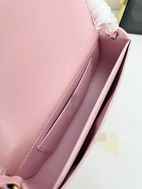Girly Pink Leather Fashion Shoulder Underarm Bag