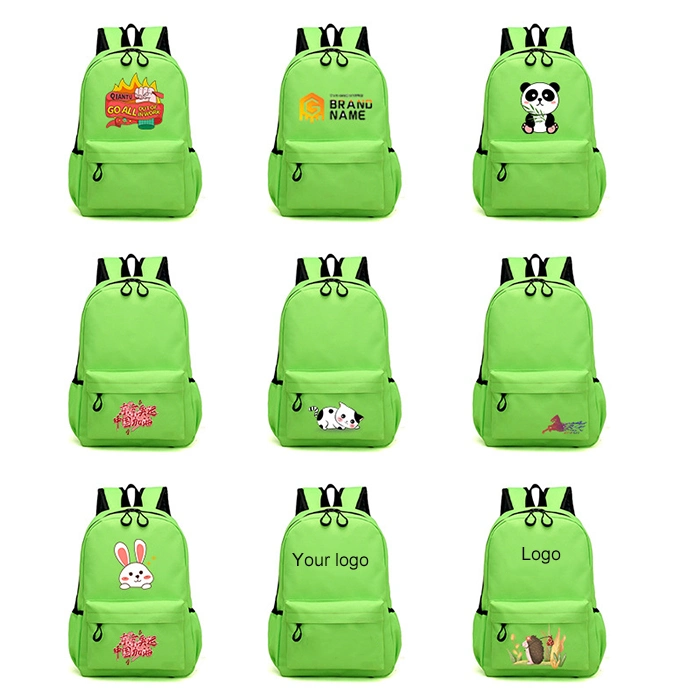 Customized Logo Children School Bags 600d Oxford Primary School Backpacks