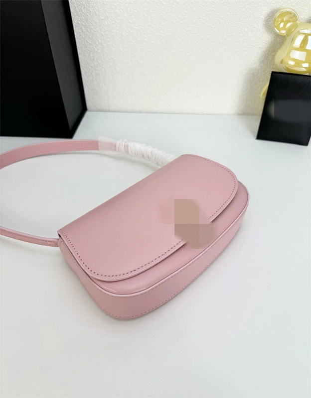 Girly Pink Leather Fashion Shoulder Underarm Bag