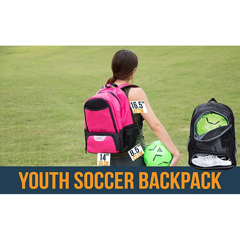 School Foldable Teenager Fashion Large Child Custom Sports Soccer Backpack