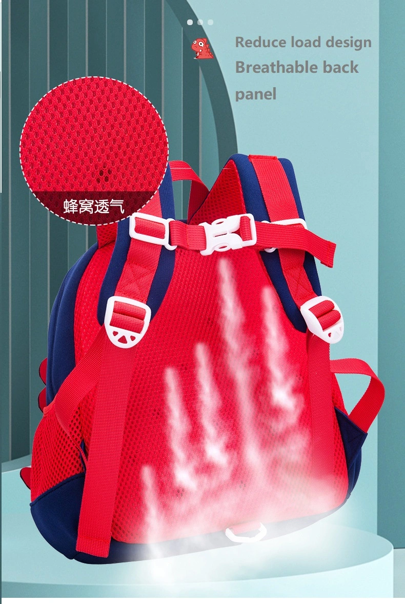 Best Price OEM/ODM Brand School Bags Cute Cartoon Dinosaur Pattern Children Backpack