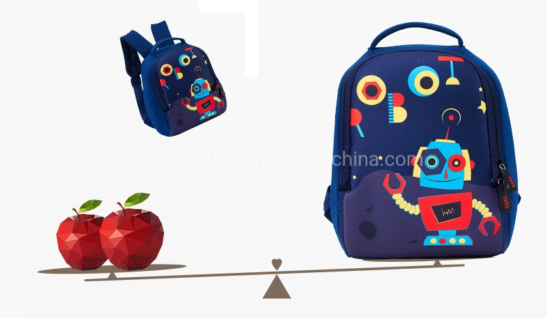 Little Kid Toddler Backpack Baby Kindergarten School Bags Cute Neoprene Cartoon Backpacks Bag for Children