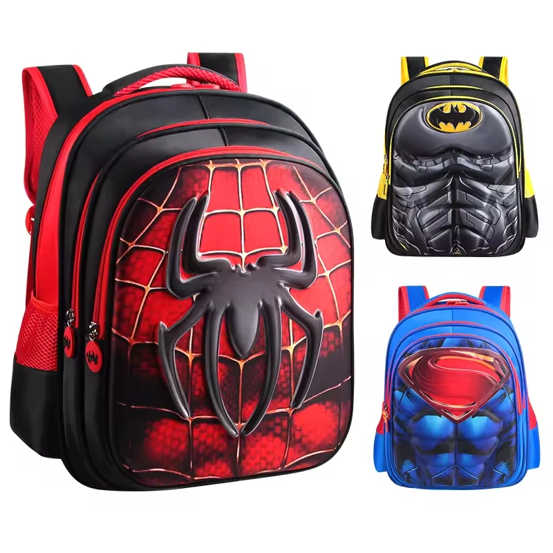 Cool 3D Kids School Bags for Boys Cartoon Backpack for Teenagers Book Bags for Hot Sale