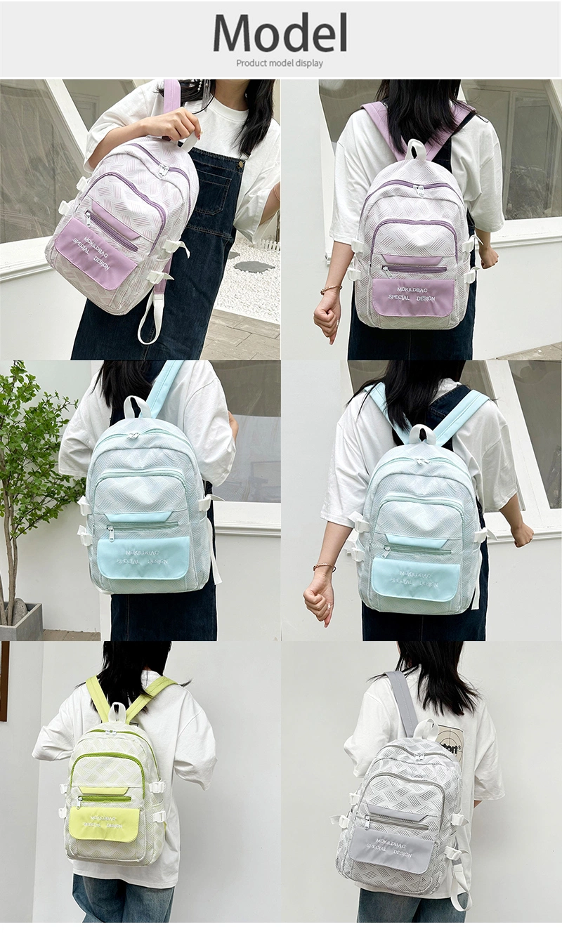 Children&prime;s Schoolbag Backpack Kits Primary Girls for Boys Backpack Bags Waterproof