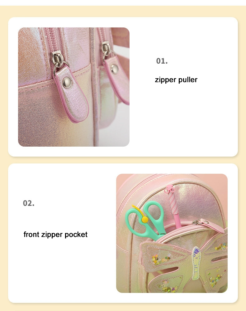 Colorful Sequin Children&prime;s Small Backpack with Cute Design