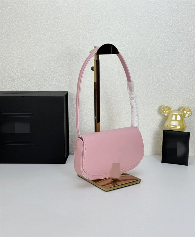 Girly Pink Leather Fashion Shoulder Underarm Bag