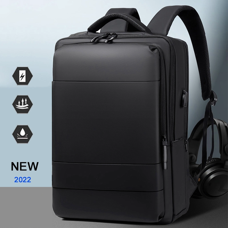 USB Charging Water Resistant 15.6 Inch 17 Inch Laptop Backpack Travel Bag