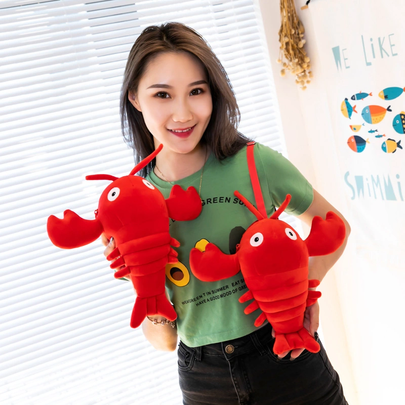 Plush Toys Lobster Backpack Bag Baby Toys