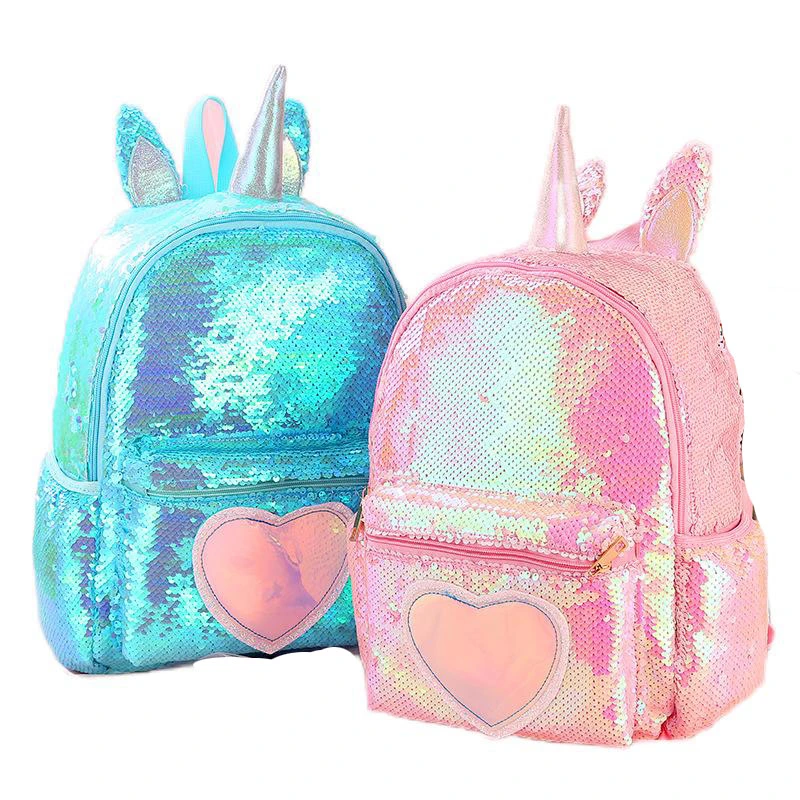 Promotional Cute Unicorn Backpacks for Girls School Bag and Lunch Bag Set
