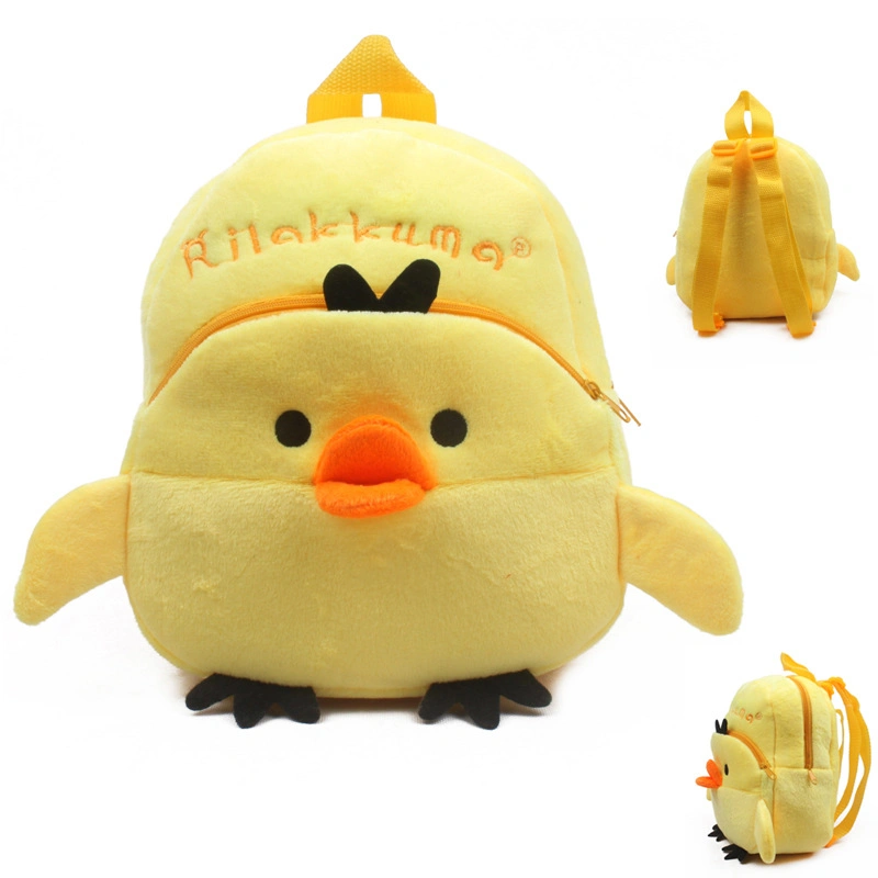 Fashion Animal Bag Small Yellow Duck Plush Children Bag