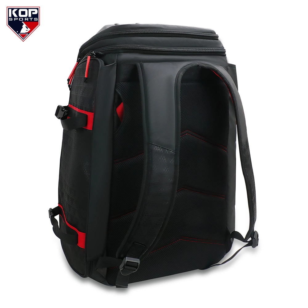 Kopbags Wholesale Baseball Backpack with External Helmet Holder Softball Equipment &amp; Gear Bags for Youth Adults