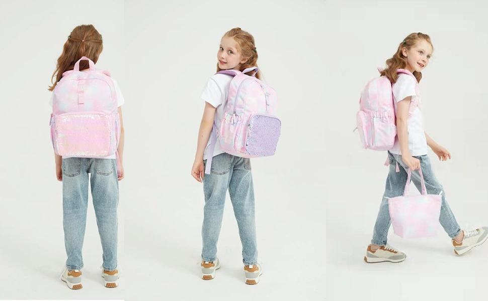 Cute Toddler Backpack with Lunch Box