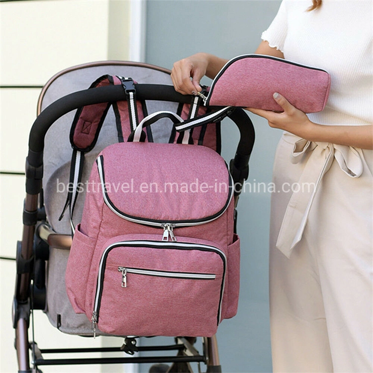 Mummy Maternity Nursing Diaper Bag USB Port Travel Baby Care Nappy Backpack with Bottle Hold