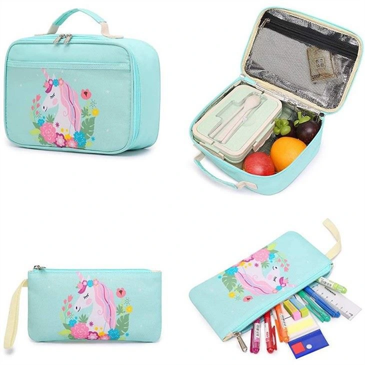 Cute Kids Backpack with Lunch Bag