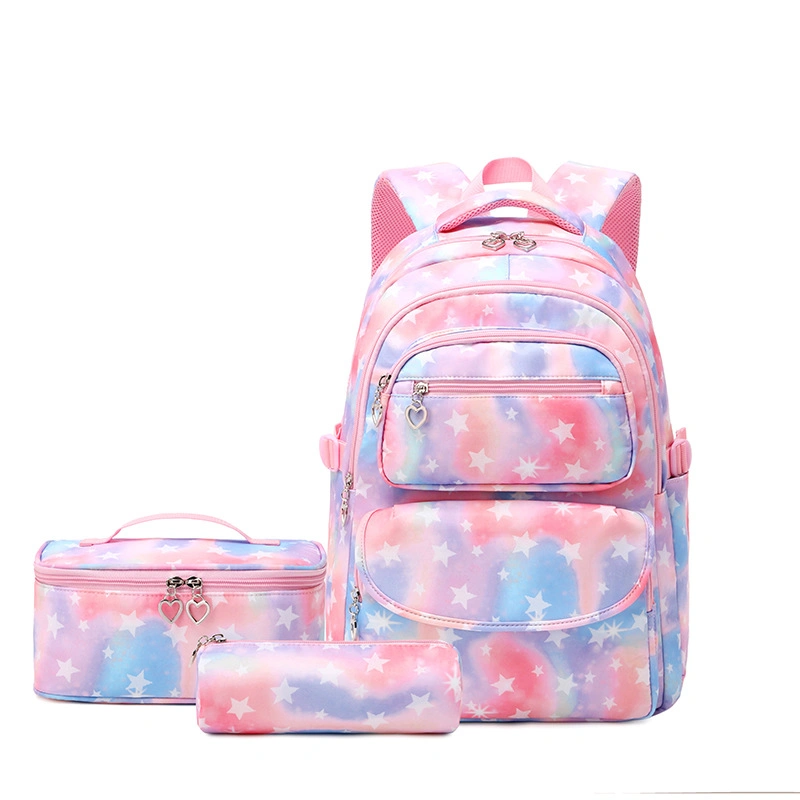 Cute Preschool Toddler Kids with Lunch Box Waterproof Backpack School Bag