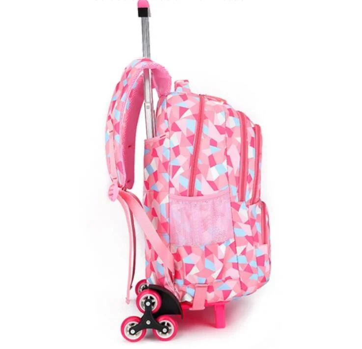 Hot Selling The Children Polyester School Bag Girl Boy Trolley Backpacks Adult Bag Kids School Backpacks