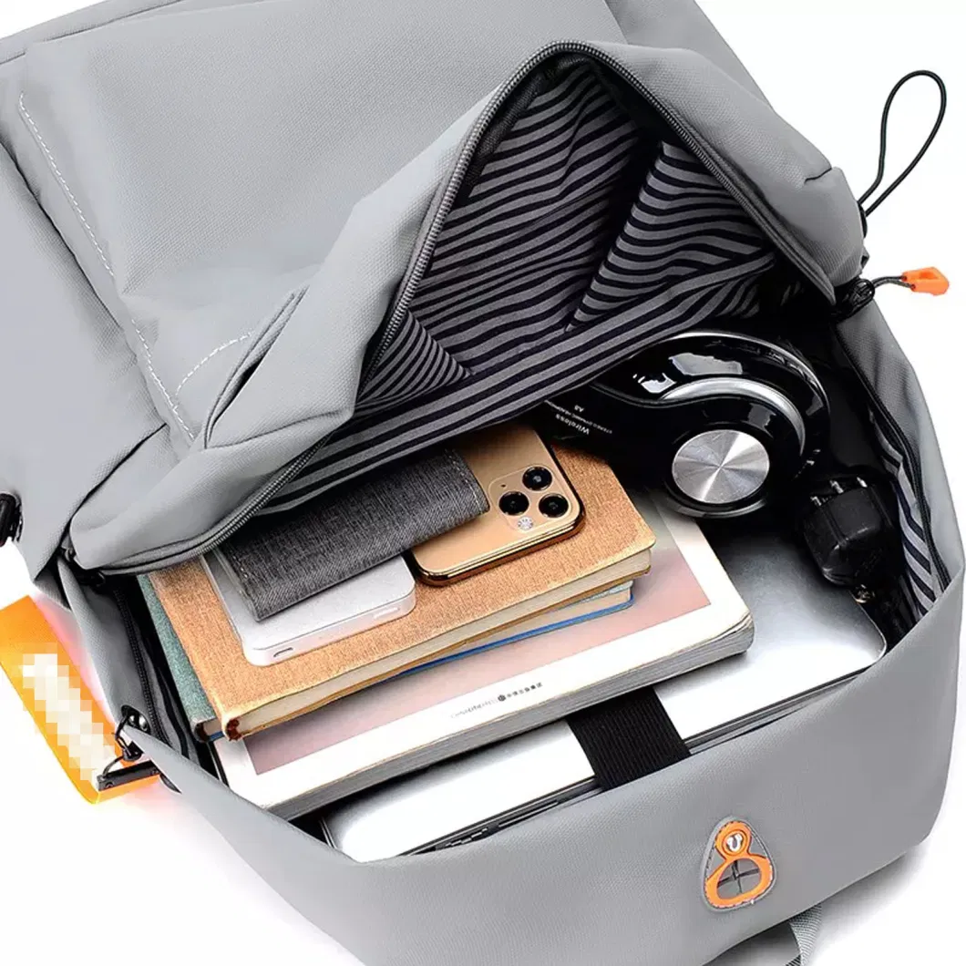 Waterproof Fashion Male Backpack 14 Inch Laptop Rucksack Business Travel Backbag School Bag