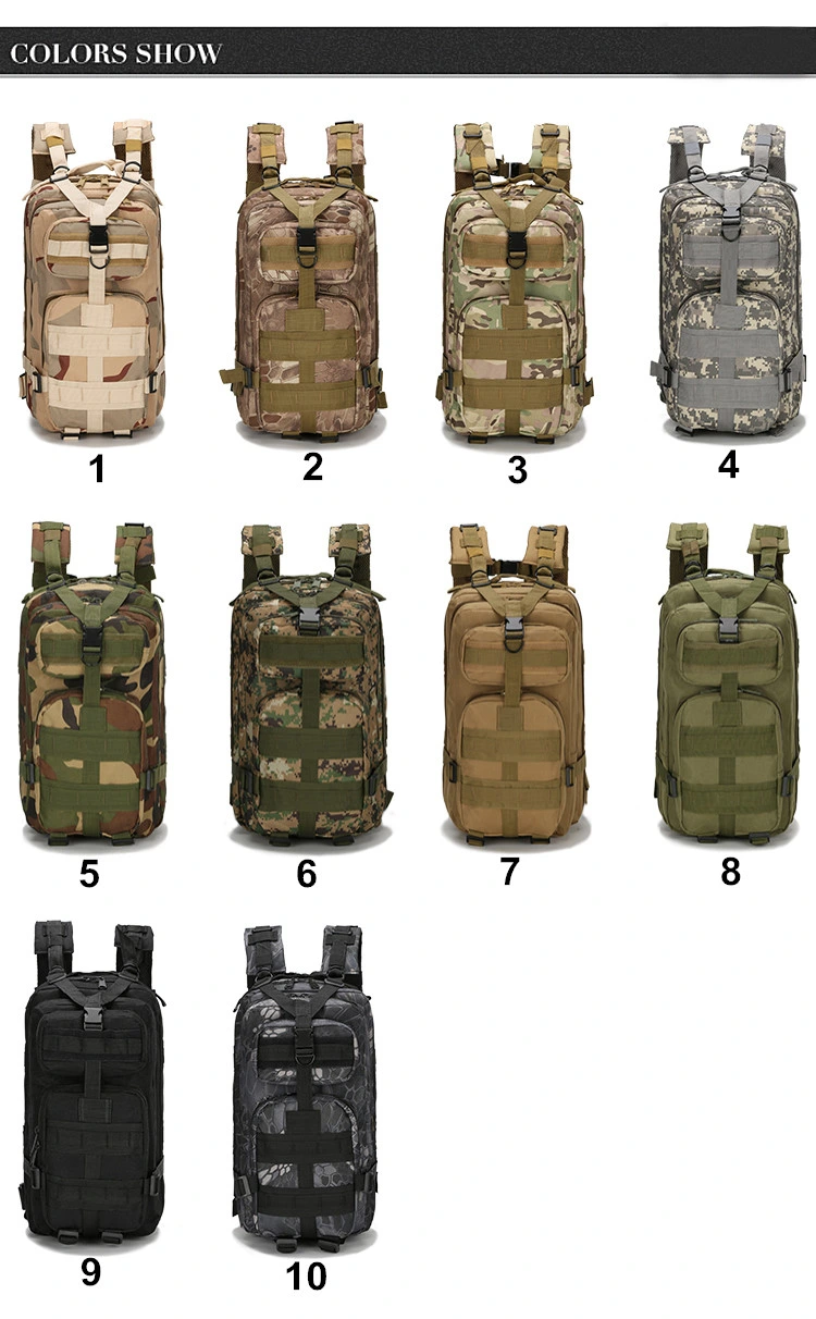 Jungle Digital Manufacturers Wholesale Tactical Mountaineering Waterproof Camo Backpack