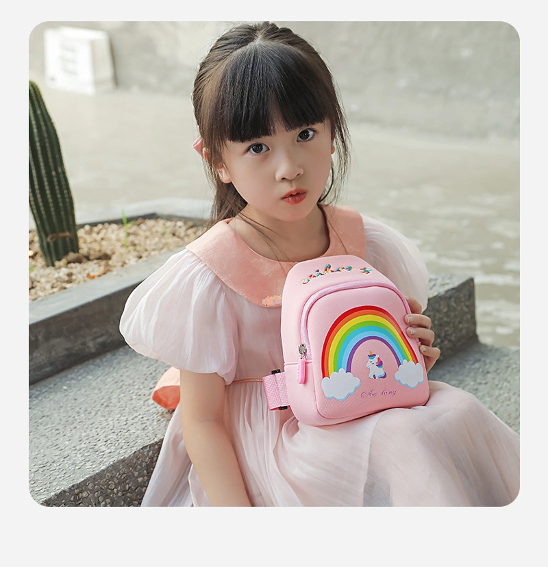 Cartoon Kids Small Outdoor Leisure Chest Backpack Bag Cute Fashion Crossbody Bag for Children