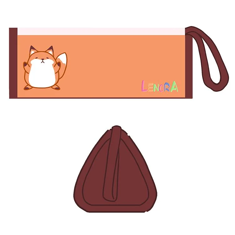 3D Plush Pencil Pouch Animal Stationery Cartoon Storage Pen Bag for Girl