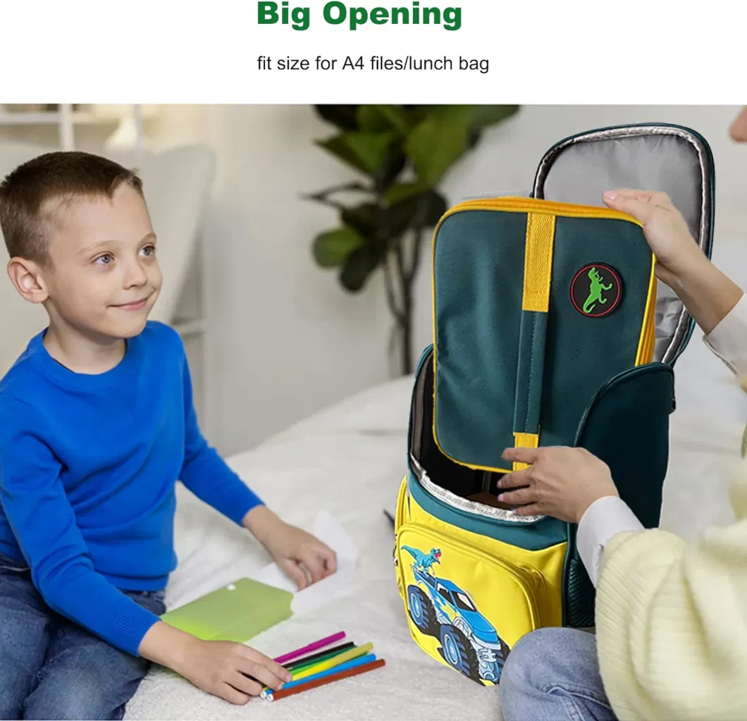 Kindergarten Book Bags for Boys Dinosaur Preschool Book Bags for Kids