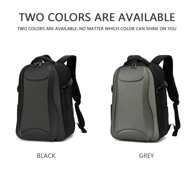 Custom High-End Men&prime;s Backpack Waterproof 15.6 Inch Business Laptop Bag with USB Charging