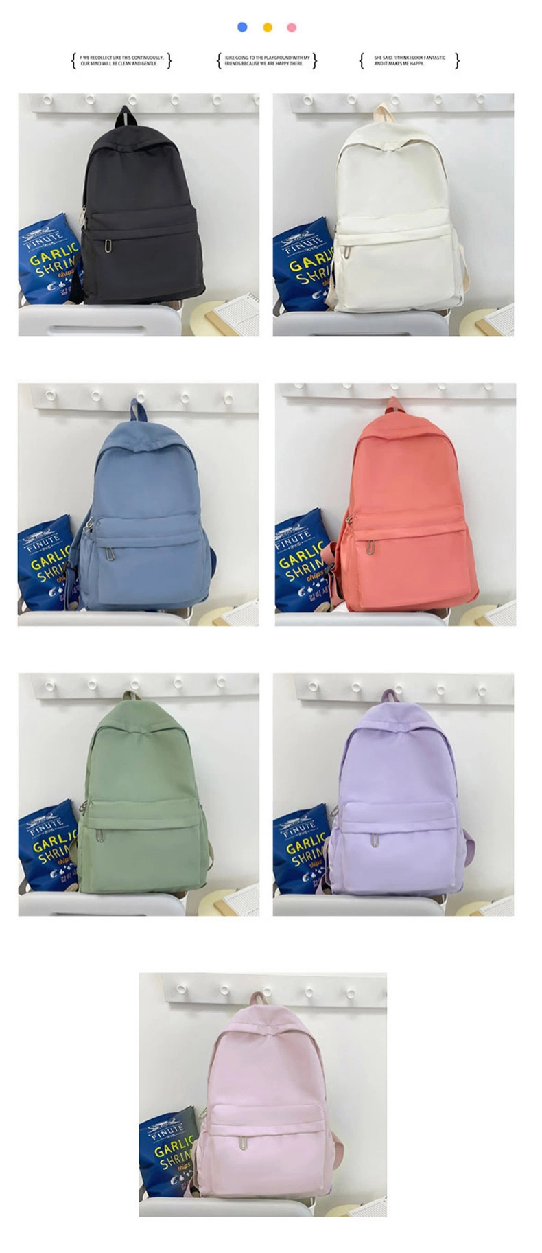 Children Schoolbag Backpack Fashion School Bags Large Capacity Travel Backpack