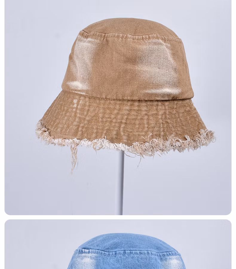Summer Outdoor Fishing and Hiking Bucket Hat for Men and Women Breathable Sun Protection Hat Wide Brim UV Shielding Summer Sun Hat Bucket Hat