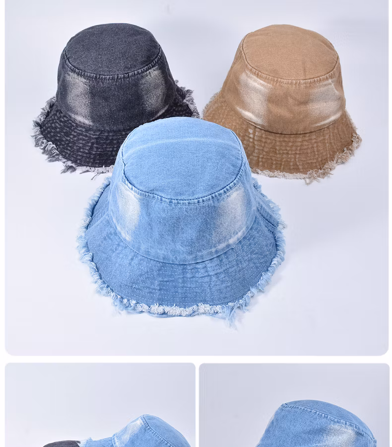 Summer Outdoor Fishing and Hiking Bucket Hat for Men and Women Breathable Sun Protection Hat Wide Brim UV Shielding Summer Sun Hat Bucket Hat