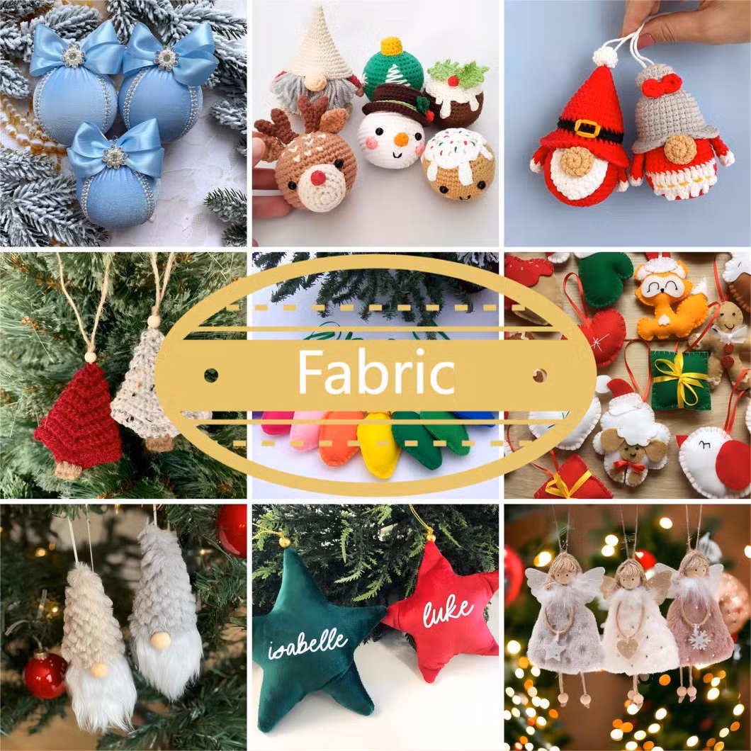 Wholesale Price Custom Xmas Tree Hanging Decorations Personalized Painted Vintage Style Imitation Ceramic Polyresin Santa Snowman Christmas Ornaments Factory