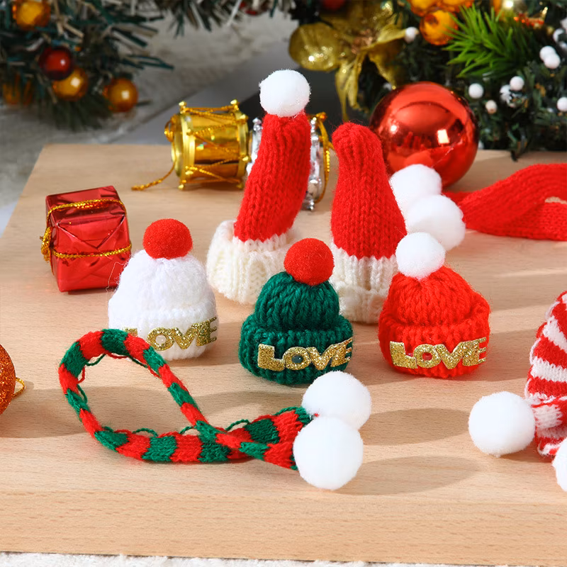 High Quality Acrylic Glowing Christmas Tree Hanging Decoration Colorful Outdoor Decoration Custom Christmas Ornaments