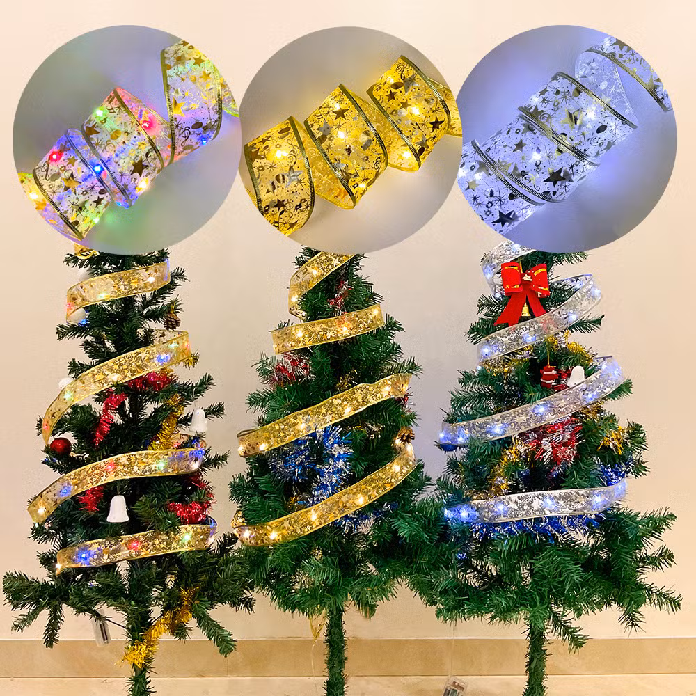V173 Hot-Selling Artificial PVC Christmas 40-300 Cm Christmas House Home Decoration for Home Indoor Outdoor Festival Ornament Bow Wreath