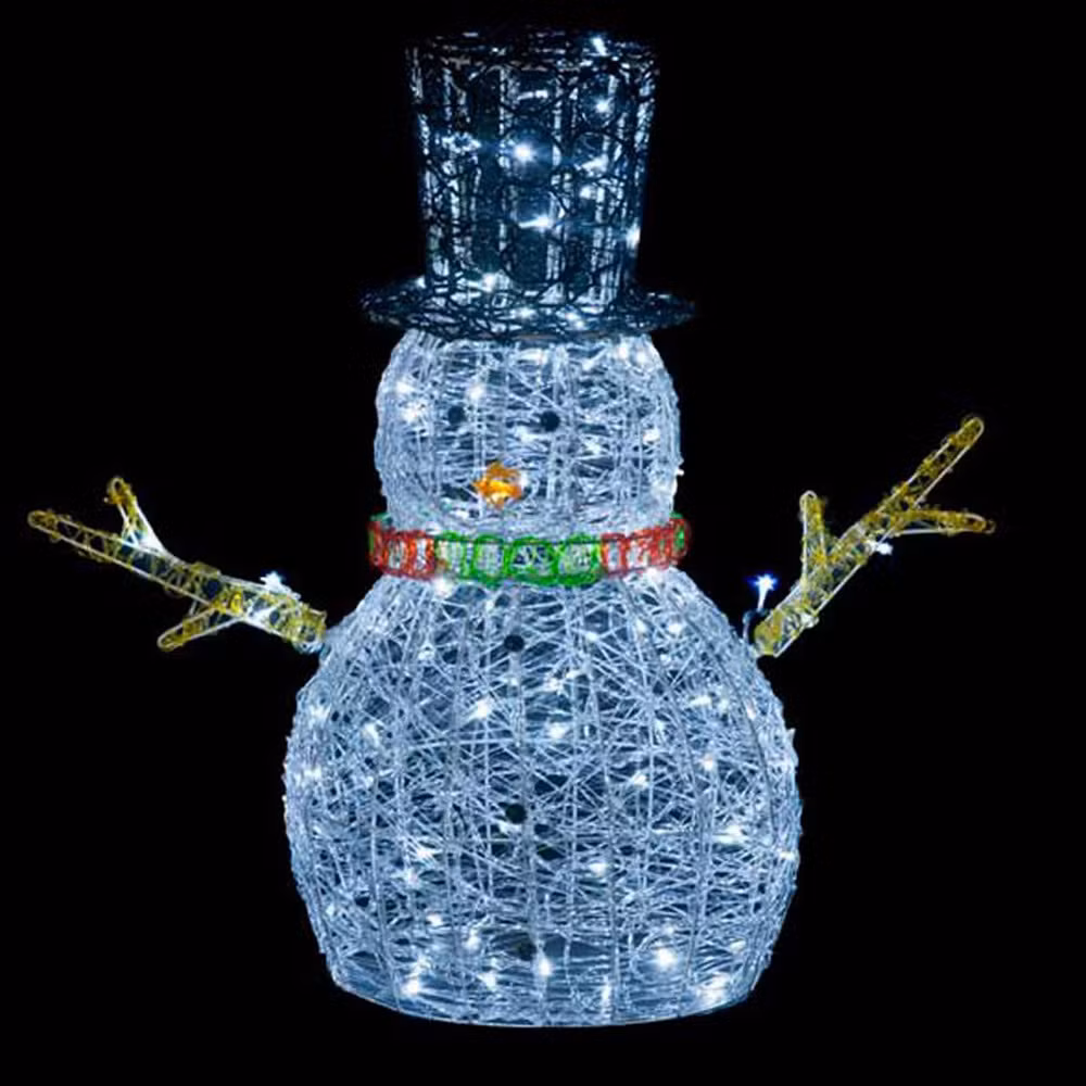 High Quality Customized CE RoHS 3m 4m Height IP65 Waterproof Large 3D Outdoor Christmas Holiday Time Festival Decorative Round Ball Shape LED Motif Ball Light