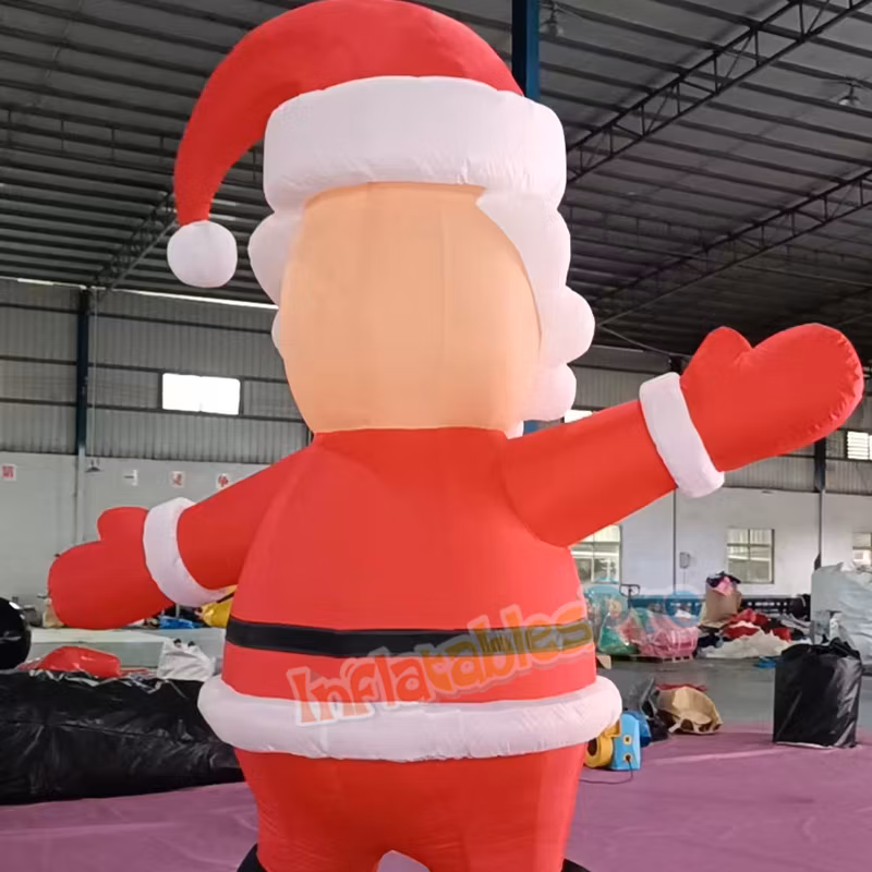 Giant Inflatable Santa Claus for Christmas Event Decoration