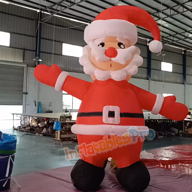 Giant Inflatable Santa Claus for Christmas Event Decoration