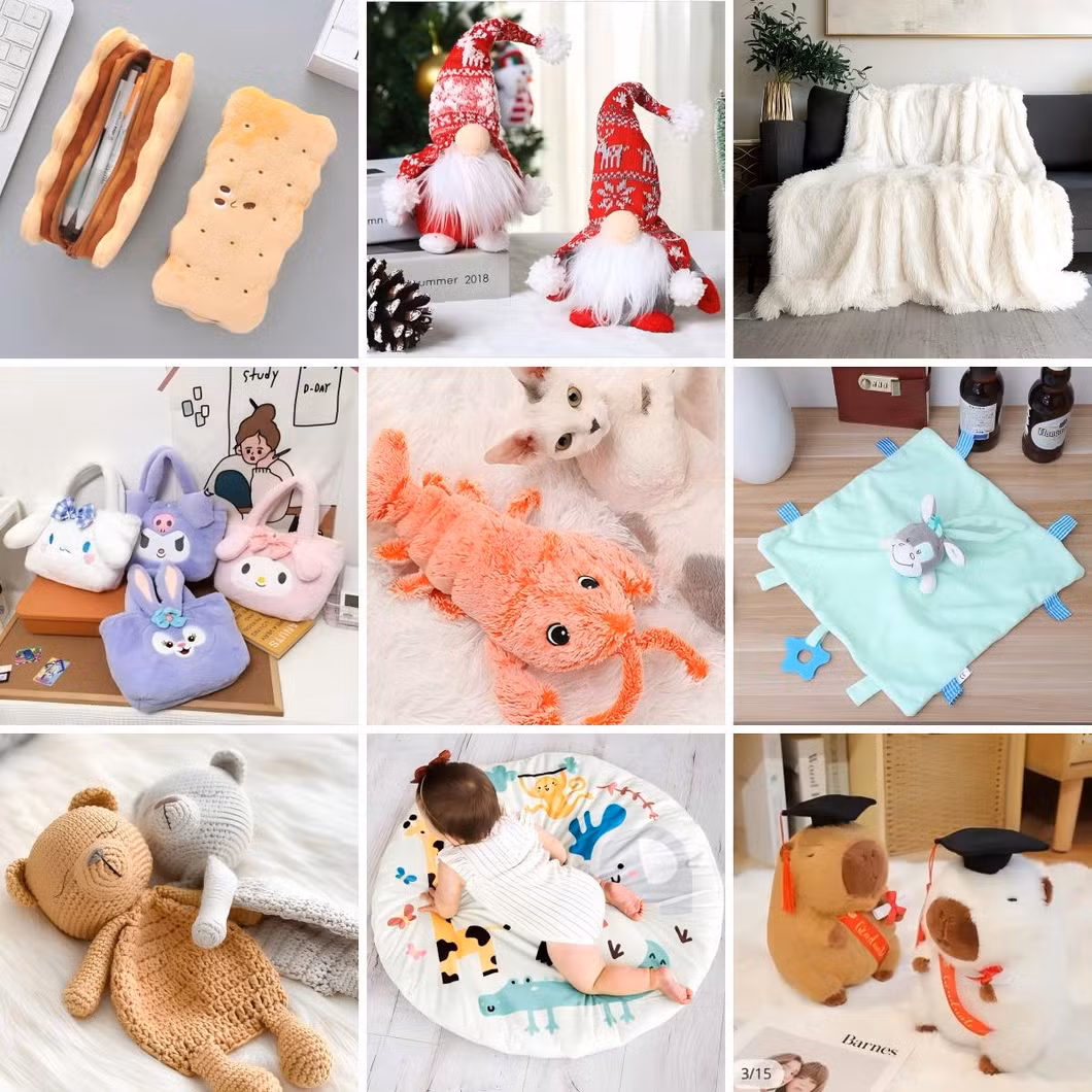 Wholesale Price OEM Manufacturer Personalized Tabletop Decorations Xmas Holiday Decors Custom Made Christmas Stuffed Toys Soft Cute Lovely Plush Snowman Factory