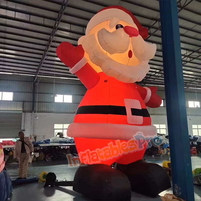 Giant Inflatable Santa Claus for Christmas Event Decoration