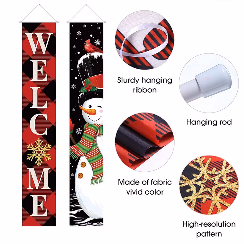 Happy Birthday Backdrop Banner Extra Large Fabric Red &amp; Black Birthday Sign Poster Photography Background Backdrop Banner Birthday Banners