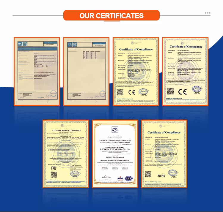 Waterproof P2.976 P3.91 P4.81 Outdoor Indoor Rental LED Display Screen for Stage