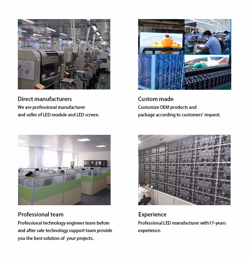 Waterproof P2.976 P3.91 P4.81 Outdoor Indoor Rental LED Display Screen for Stage