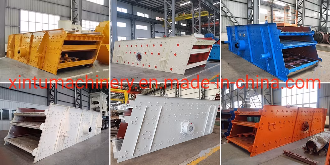 Large Vibrating Screen Circular Rotary Vibration Screen Sieve