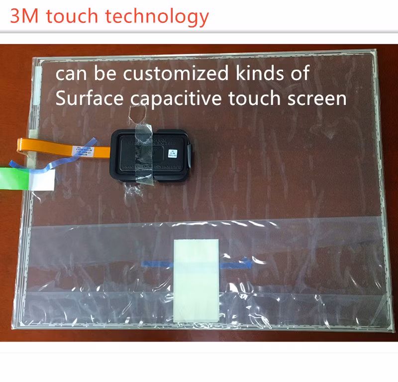21.78 Inch (553.21mm) Customized Surface Capacitive Touch Screen Overlay USB/3m Microtouch Adhesive for Fast Food Restaurant Monitor Gaming Touch Monitors